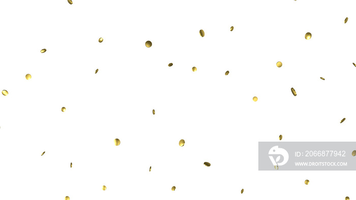 gold confetti