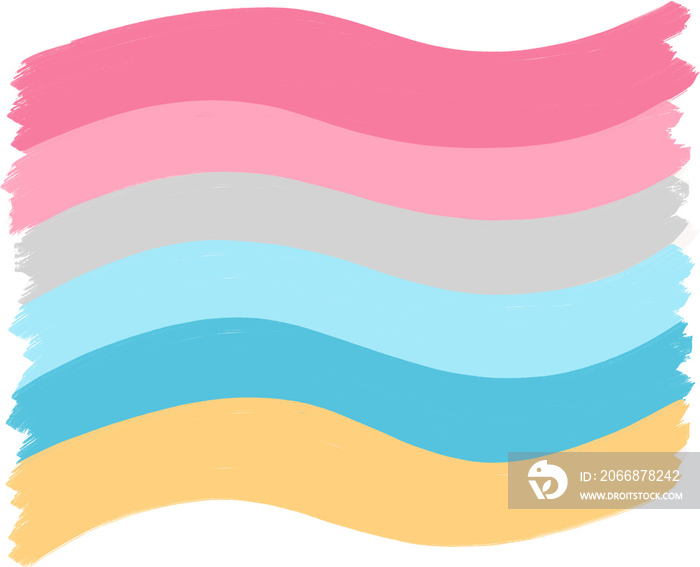 Genderflux pride flag