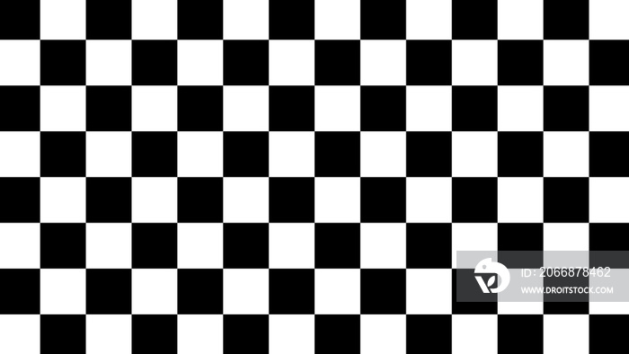 Amazing black & white abstract image,New checker abstract image