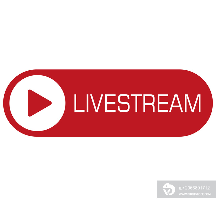 Live stream tv logo icon