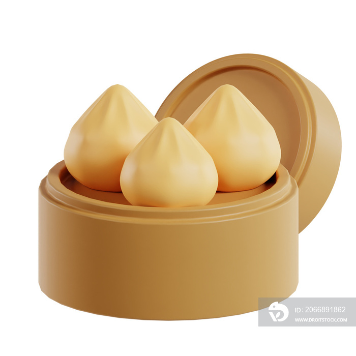 3d Model Dim Sum