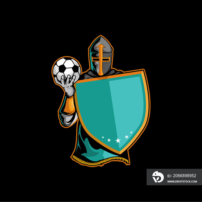 Football Templar knight