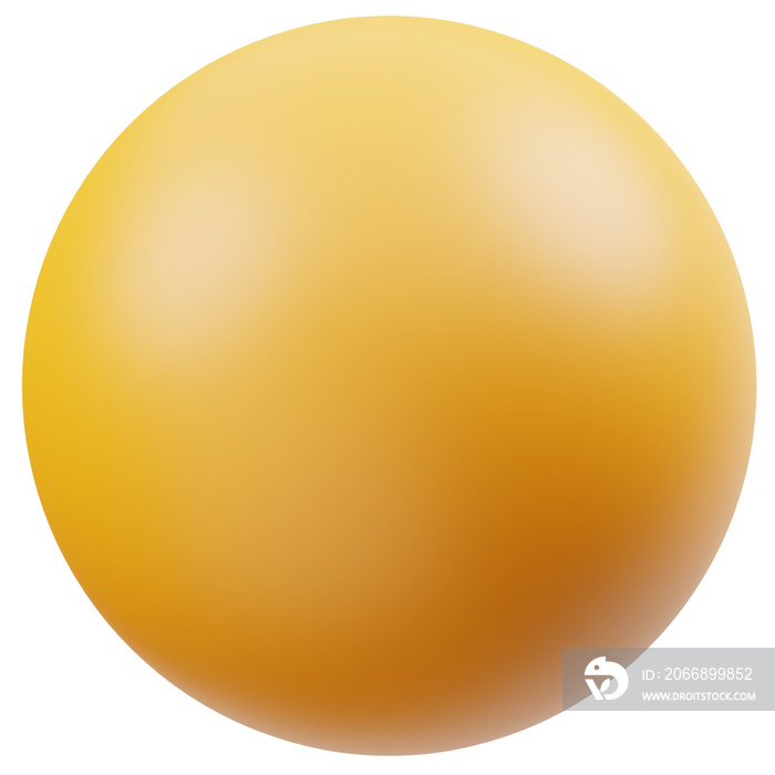 Table Tennis Ball 3D Icon