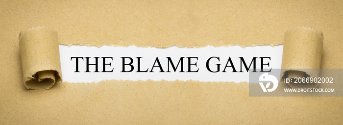 The Blame Game