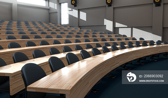 Empty Lecture Hall Auditorium