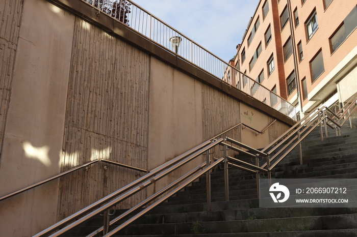 Stairs to the building