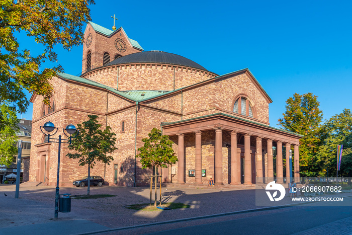 St. Stephen Church in German town Karlsruhe