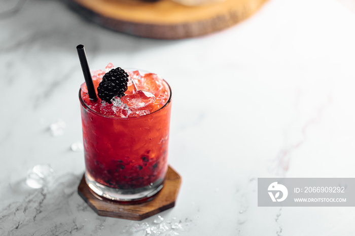 Bramble cocktail