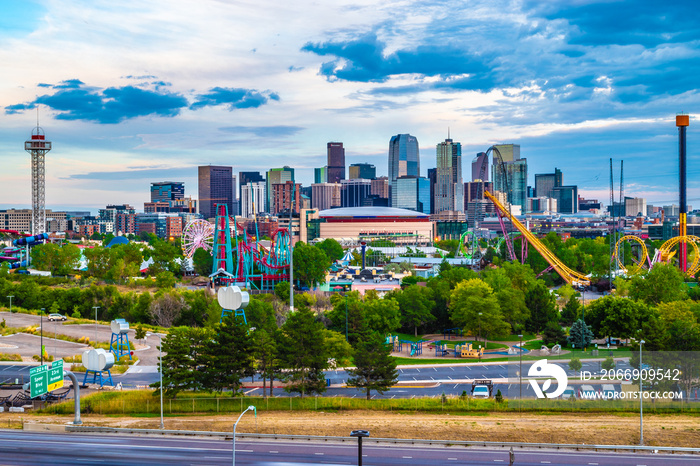 Beautiful Day in Downtown Denver