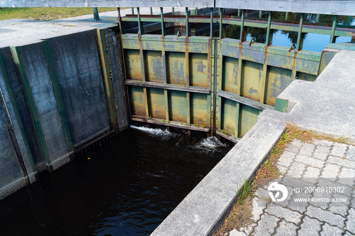 Brunnel lift lock Huntsville, Ontario