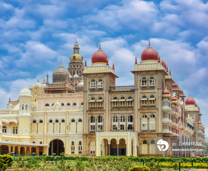 Mysore palace also known as Amba Vilas Palace