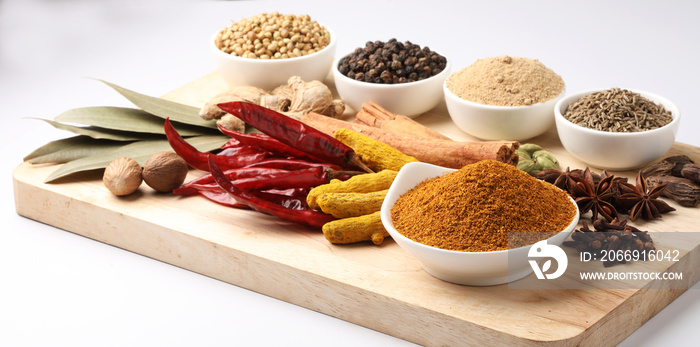 Curry Masala Powder with ingredients, this is a common spice ,curry powder in Indian kitchen