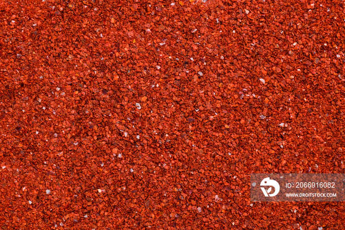 Red cayenne pepper, chili powder texture background