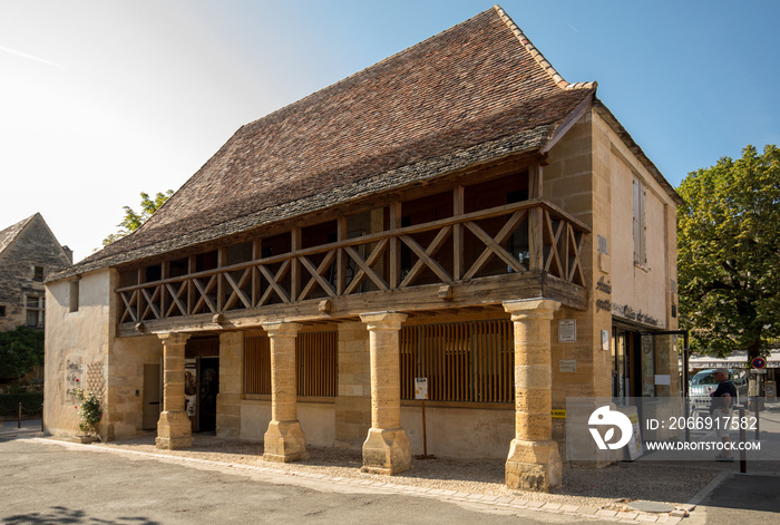 Domme, a beautiful medieval village in Dordogne, France