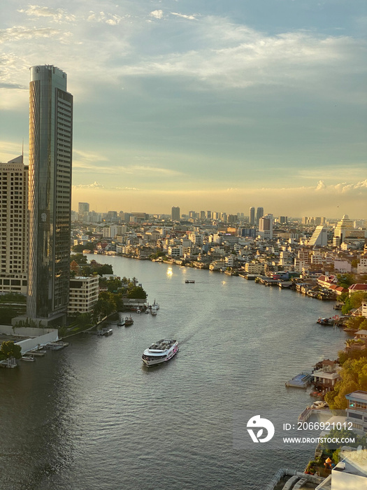 Bangkok city skyline