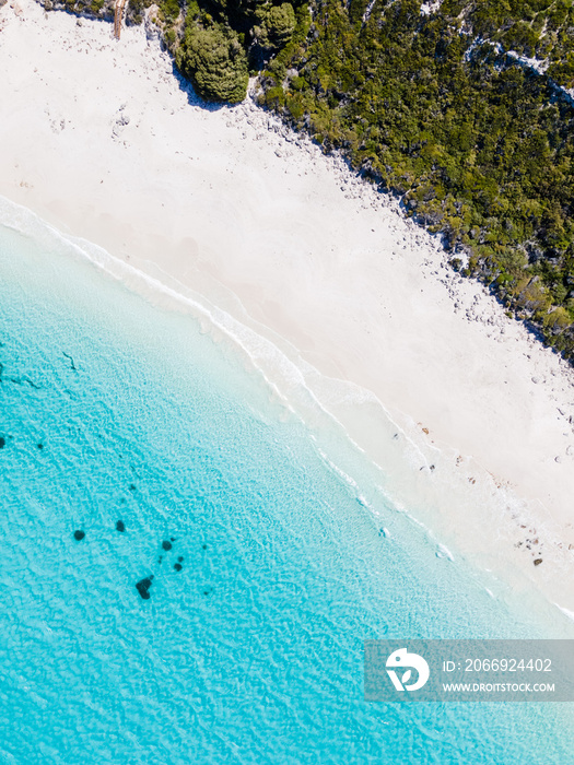 Lucky Bay from above, Cape Le Grand, Western Australian Beaches