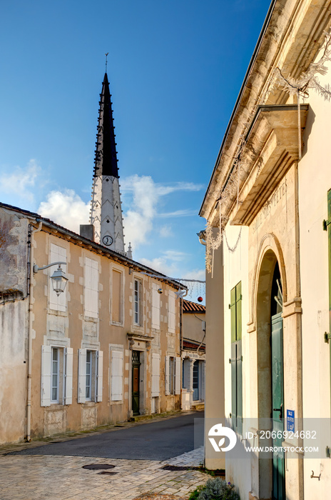 Ars en Ré, France, HDR Image