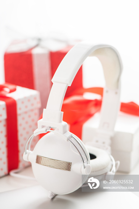 Tablet and headphone best Christmas gifts. Christmas shopping ideas