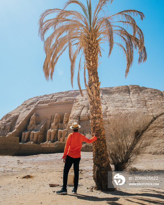 person walking in desert in egypt aswan