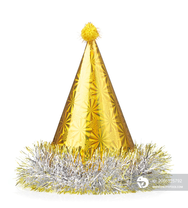 Party hat isolated on a white background