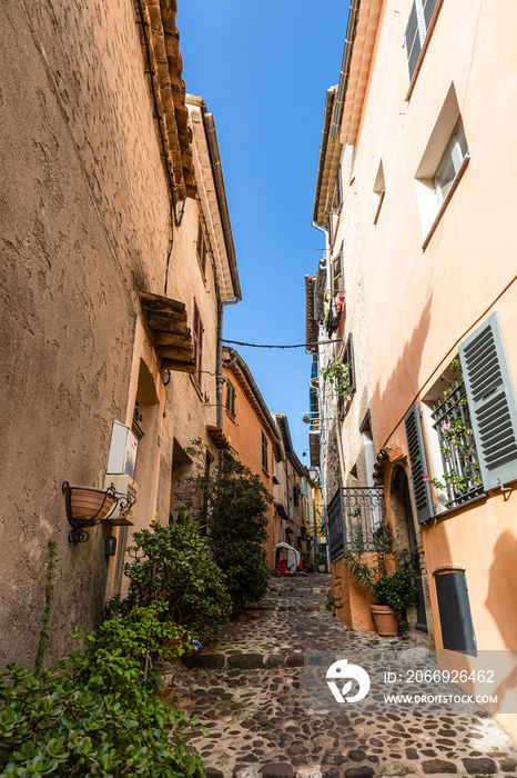 the village of Biot, on the French Riviera