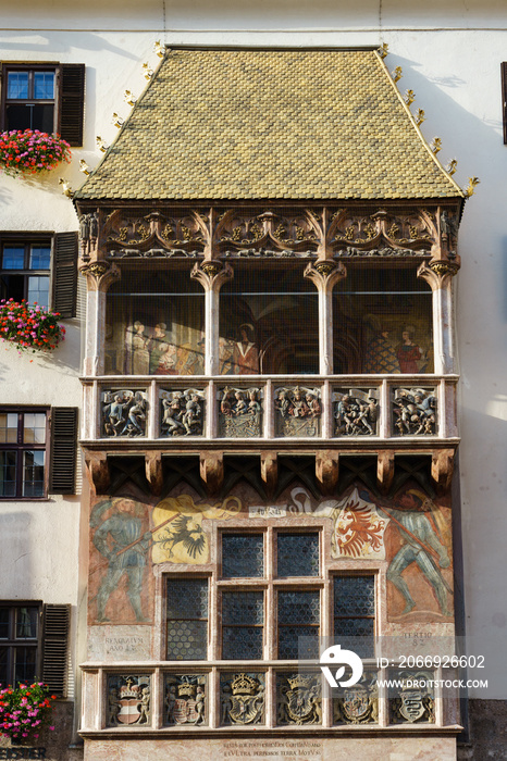 Goldenes Dachl in Innsbruck, Tirol, Österreich