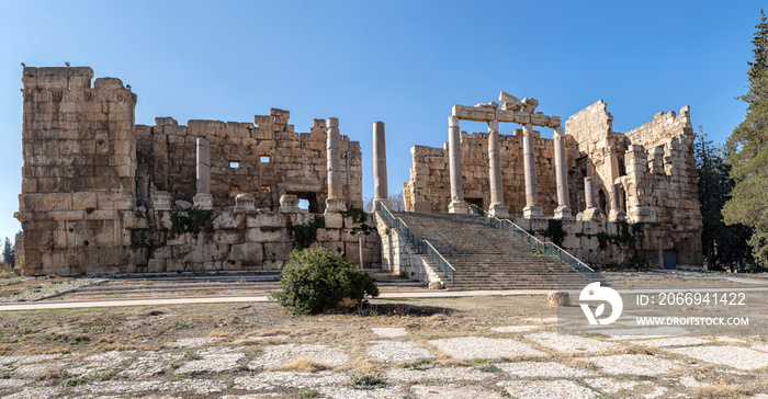 The Roman temple complex at Baalbek, Lebanon