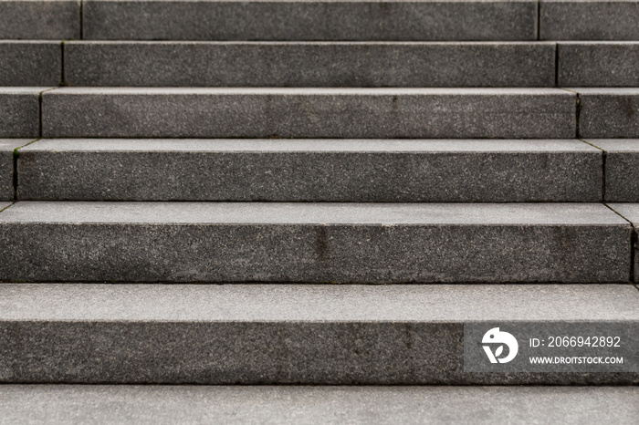 Abstract modern concrete stairs