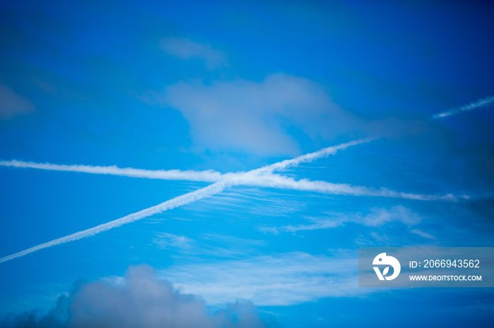 scottish cross in clouds