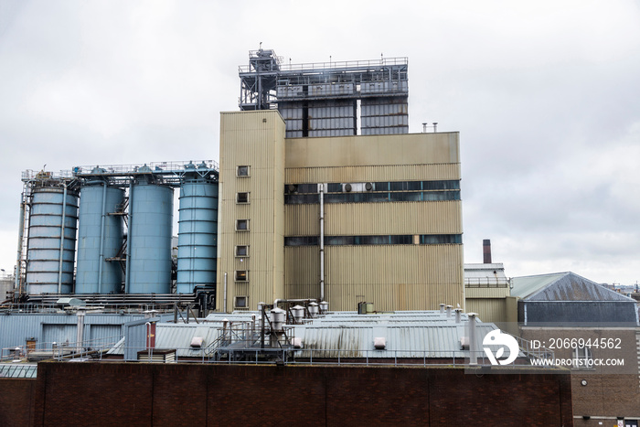 Factory of the Guinness beer in Dublin, Ireland