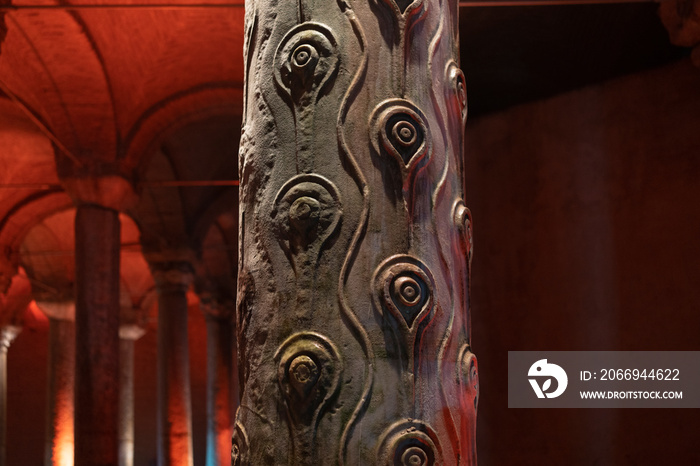 Renovated Basilica Cistern, Sultanahmet District Fatih, Istanbul Turkey