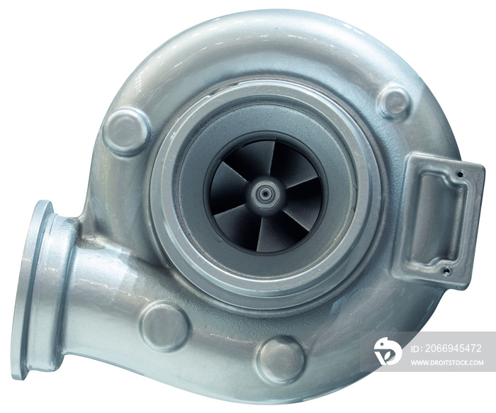 Isolated engine turbocharger