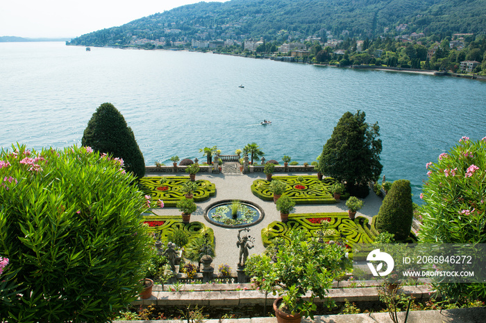 Isola Bella island in Lago Maggiore, Stresa, Italy