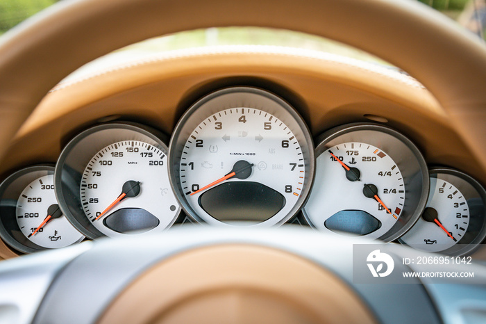 Porsche 911 Dash