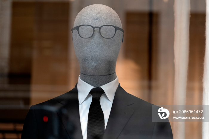 formal dress suit man mannequin