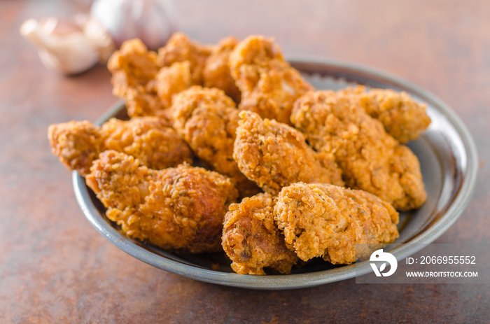 Fried chicken wings