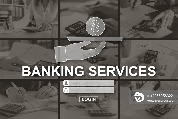 Concept of banking services