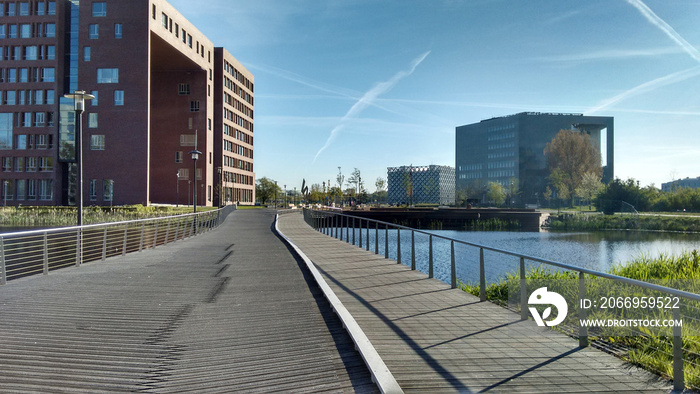 Spring at Wageningen University, the Netherlands