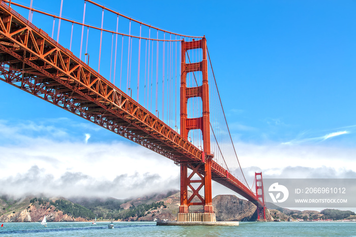 The Golden Gate Bridge in San Francisco