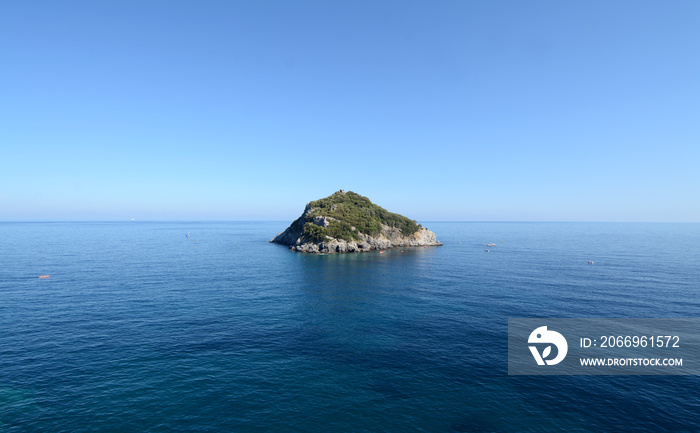 The Island of Bergeggi or Sant’Eugenio is an islet located near the Ligurian coast, in the Riviera di Ponente, in front of the municipality of Bergeggi.