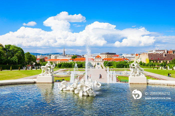 Belvedere Palace in Vienna