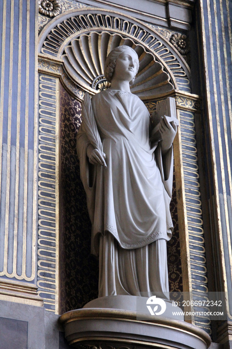 Saint Cecilia, St. Eustache church, Paris