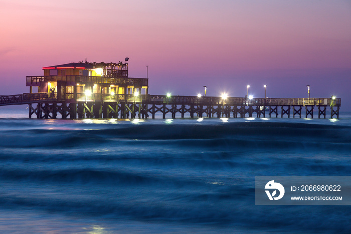 Pier in Galveston, Texas