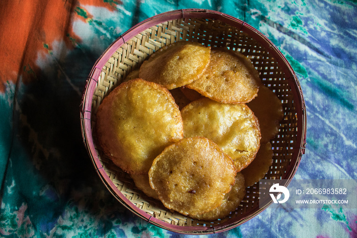 Bangladeshi Hand made cake. Also nam of PITHA, GUR PITHA, Vaja PITHA etc. Picture of delicious cake made in Bangladesh. It carries tradition.