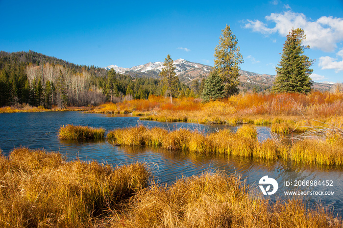 Bever Pond near Ketchum, Idaho