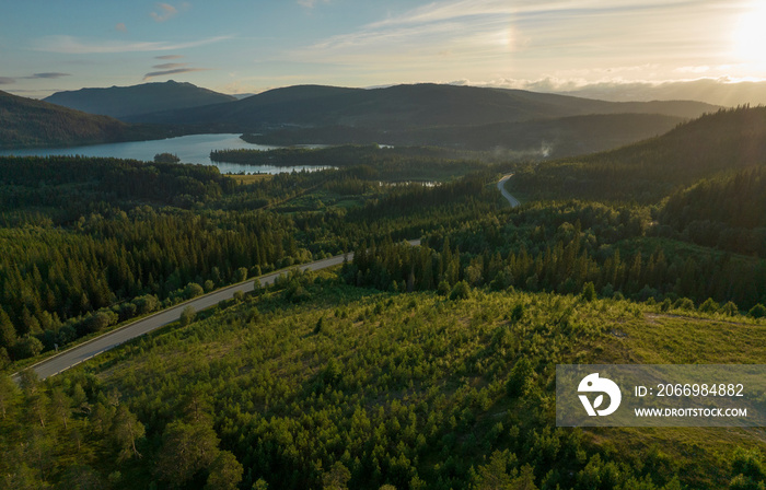 Norway Nordland Summer Scenery