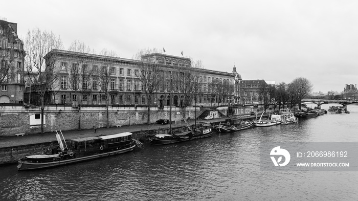 Monnaie de Paris, from Pont Neuf, Paris, France