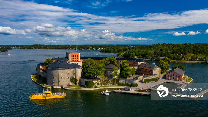 View of Vaxholm Fortress