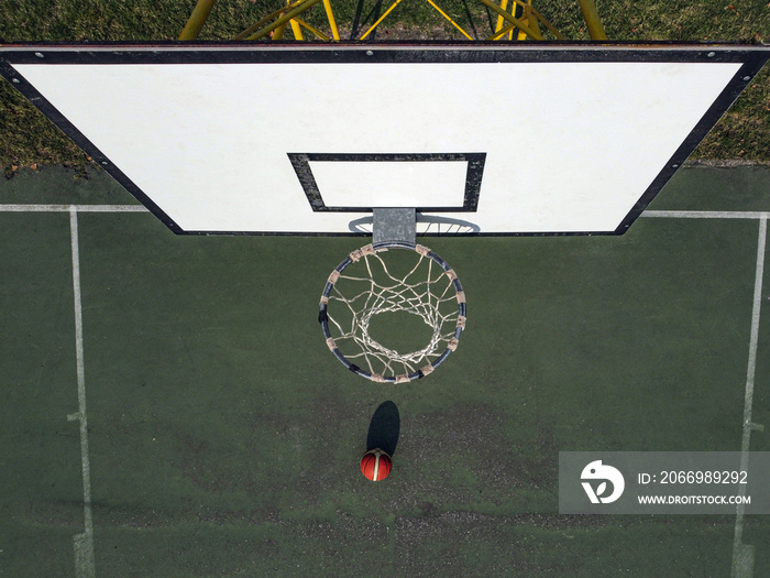 Basketball playground