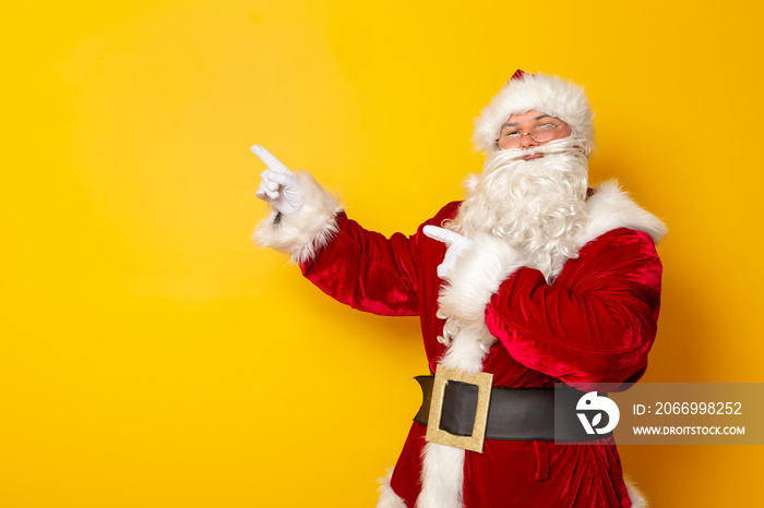 Santa Claus and winter sales